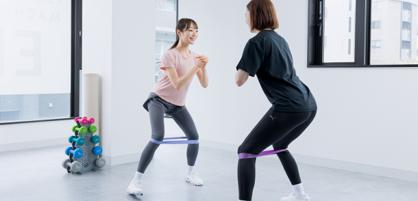 一人ひとりのレベルに合った飽きないトレーニング