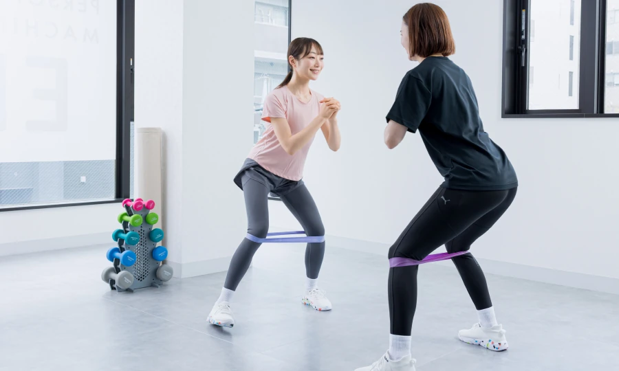 トレーニング指導を組み合わせ、不調を根本から解決する