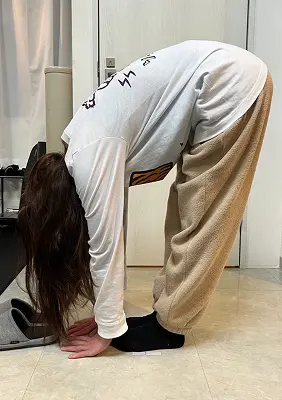 体の柔軟性が広がった！BEFORE